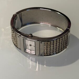 Elegant stainless steel Square Face Watch